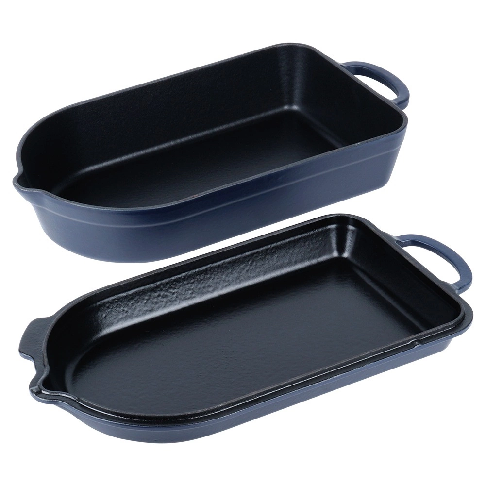 Ketaus kepimo indas su dangčiu 4/2 l 42,5 × 22,5 cm 2