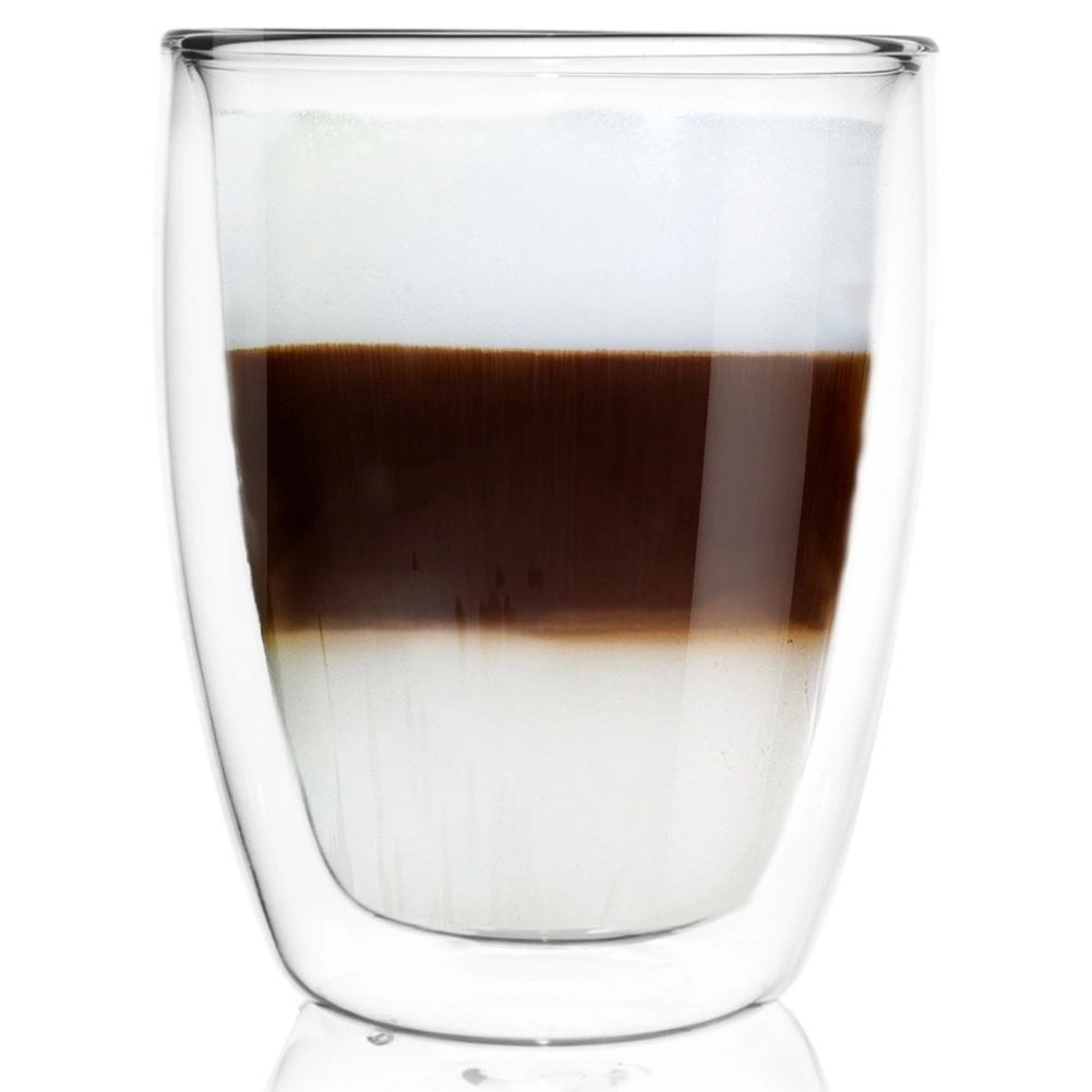 Dvigubos sienelės stiklinė 330 ml