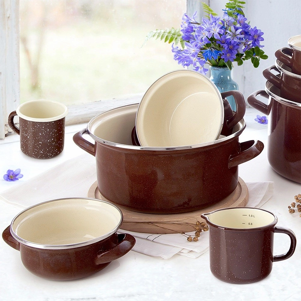 Emaliuotas puodas 26 cm, 5 l