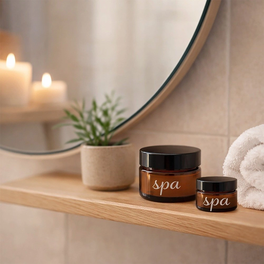 Kosmetikos indelis SPA, rudas, 50 ml, 5,5 × 5,5 × 4,5 cm 3