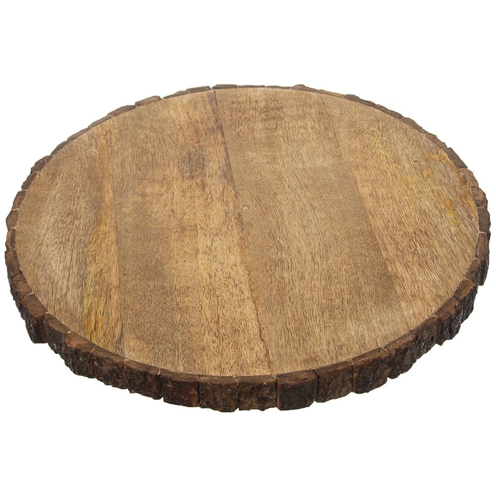 Medinė pjaustymo ir serviravimo lenta 39 cm