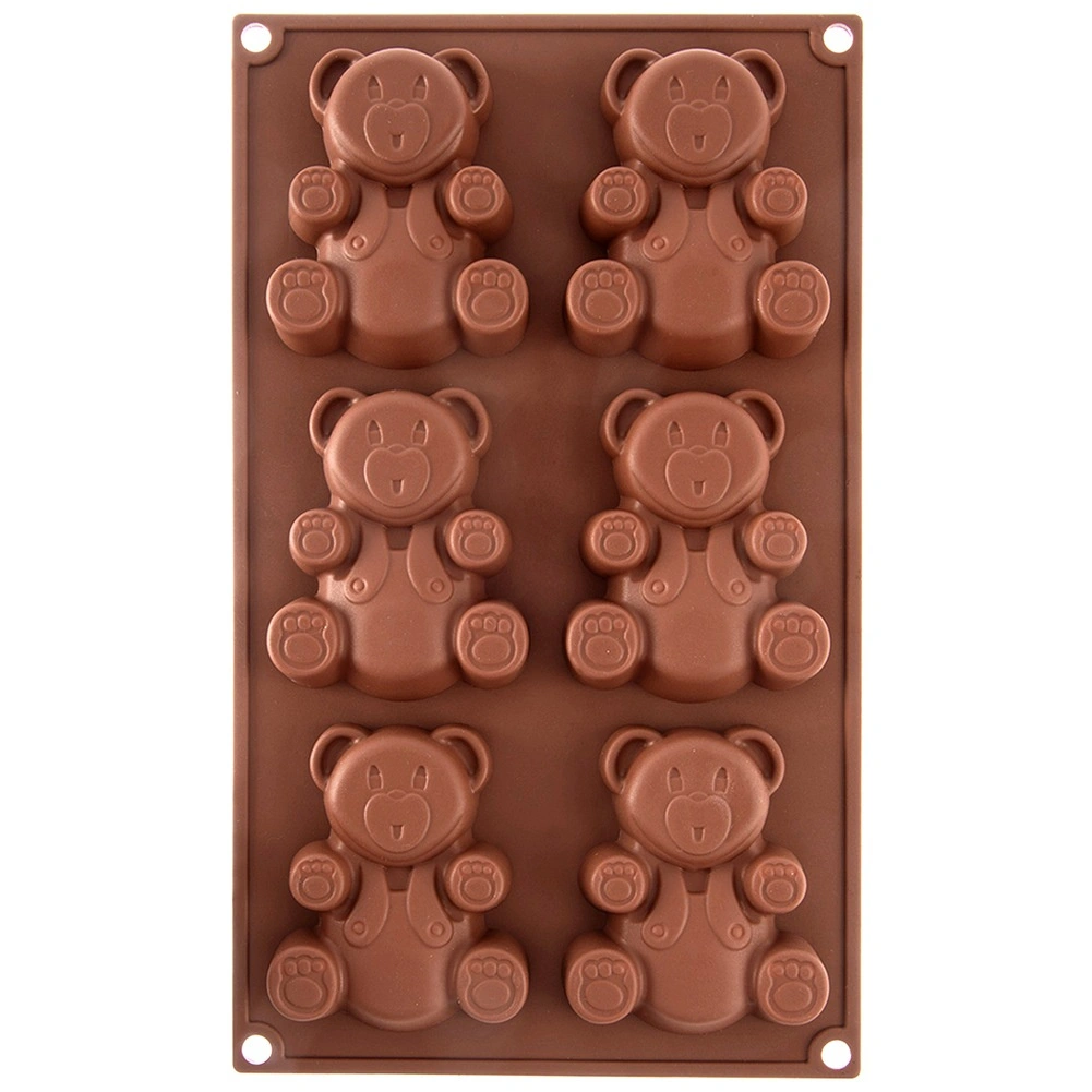 Kepimo forma meškiuko formos 30 × 17,5 × 2 cm 2