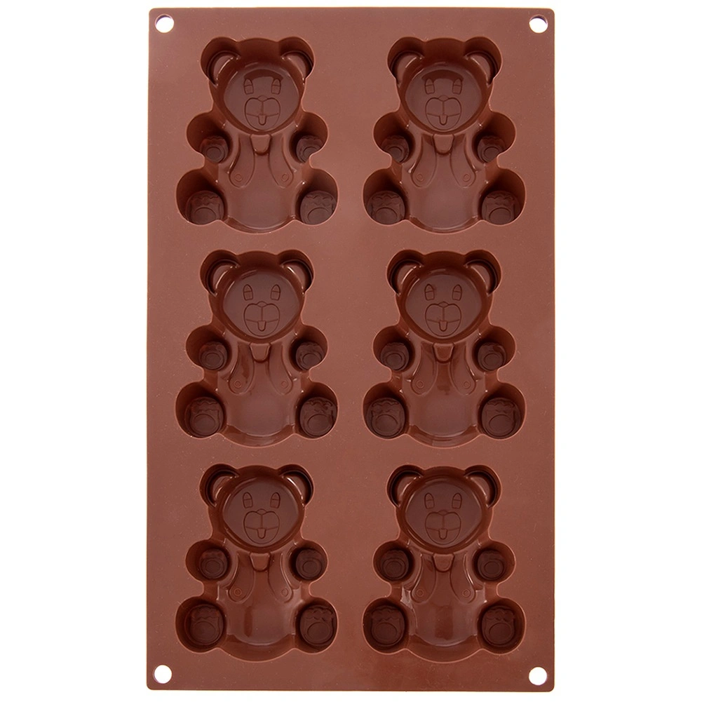 Kepimo forma meškiuko formos 30 × 17,5 × 2 cm