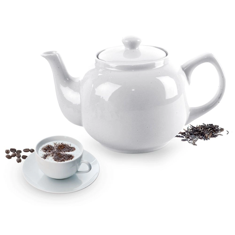 Tējkanna porcelāna balta 1,7 l