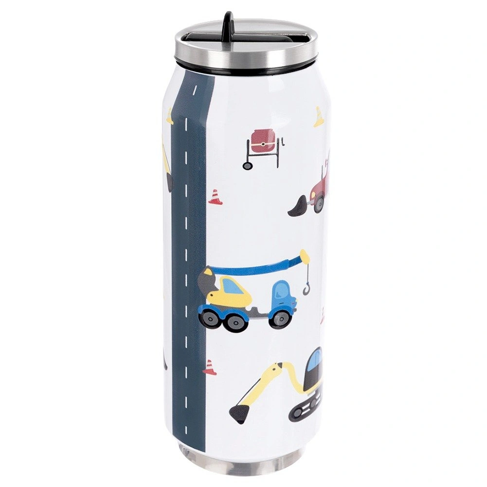 Termo puodelis su vakuumine izoliacija, baltas, 400 ml 2