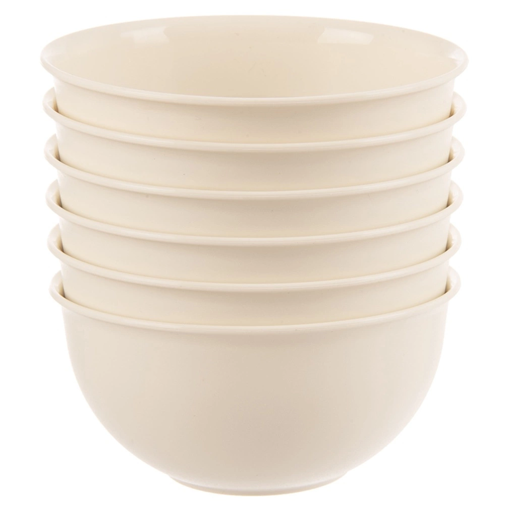 Plastikiniai dubenėliai 13 cm, 500 ml, 6 vnt. 2
