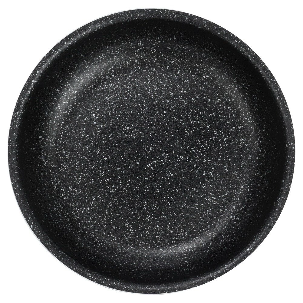 Keptuvė su nuimama rankena ir granitine danga, juoda, 21,5 × 21,5 × 4,5 cm 2