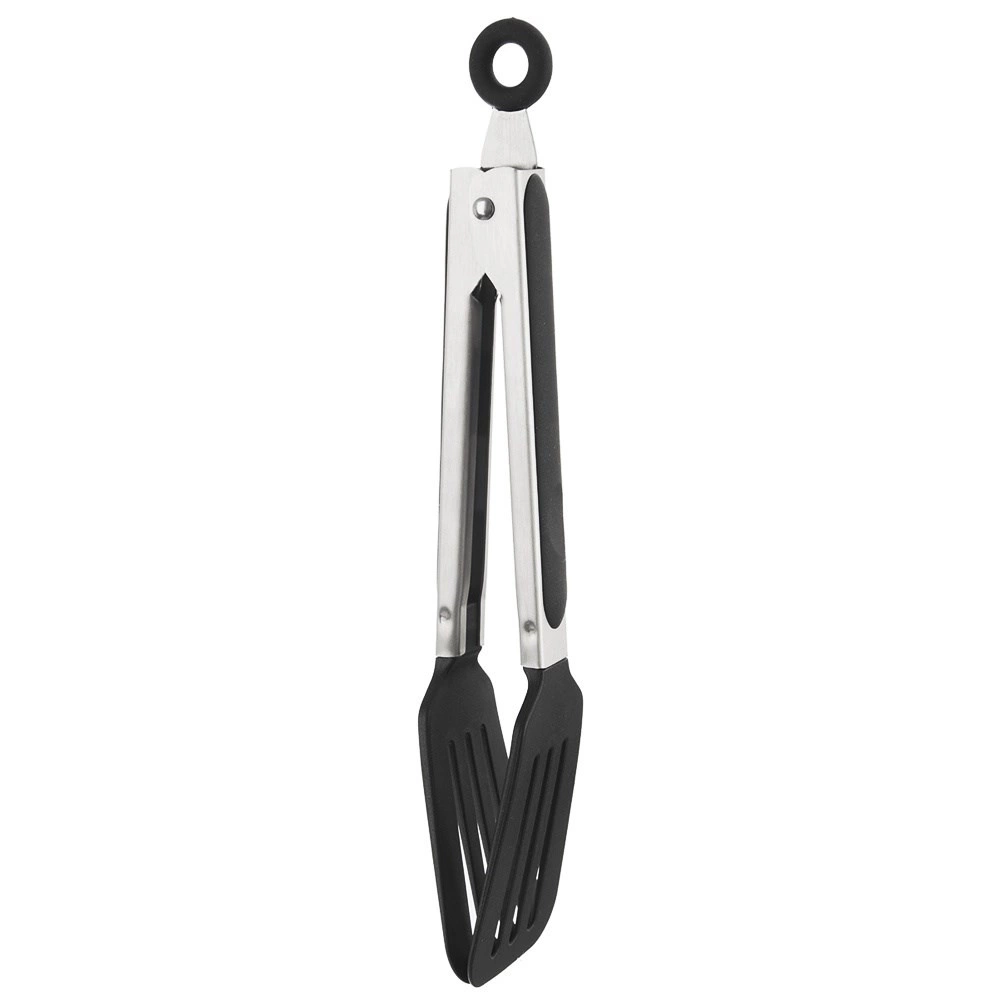Virtuvinės žnyplės 26 cm juodos