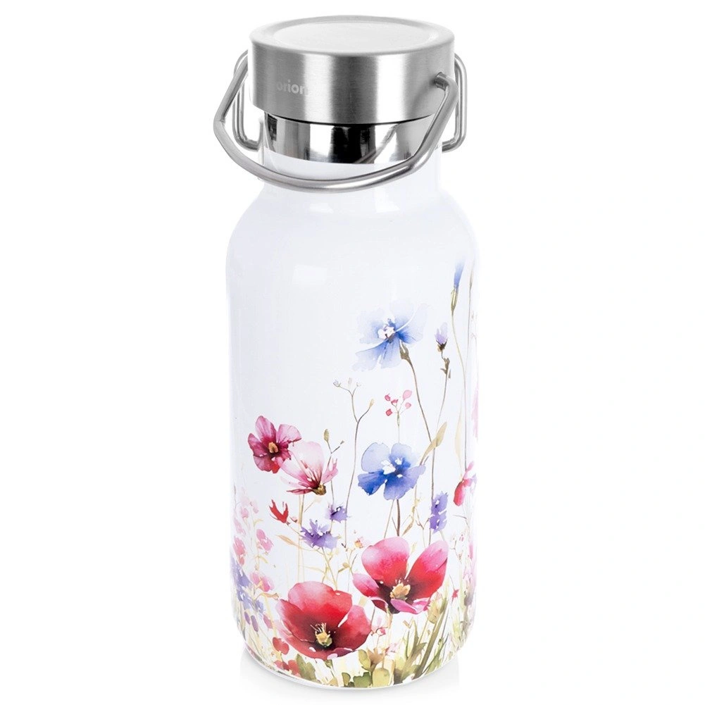 Termosas 400 ml, baltas, 7,5 × 7,5 × 17,5 cm 2