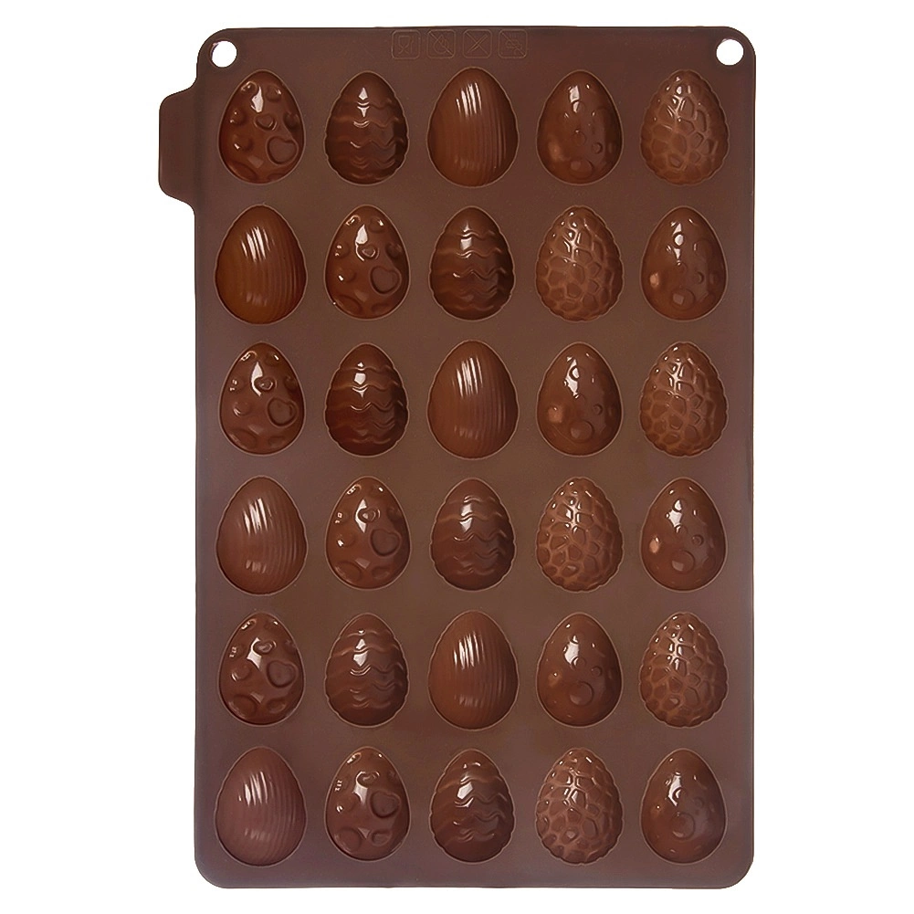 Silikoninė kepimo forma kiaušinių formos 24 × 15,5 cm
