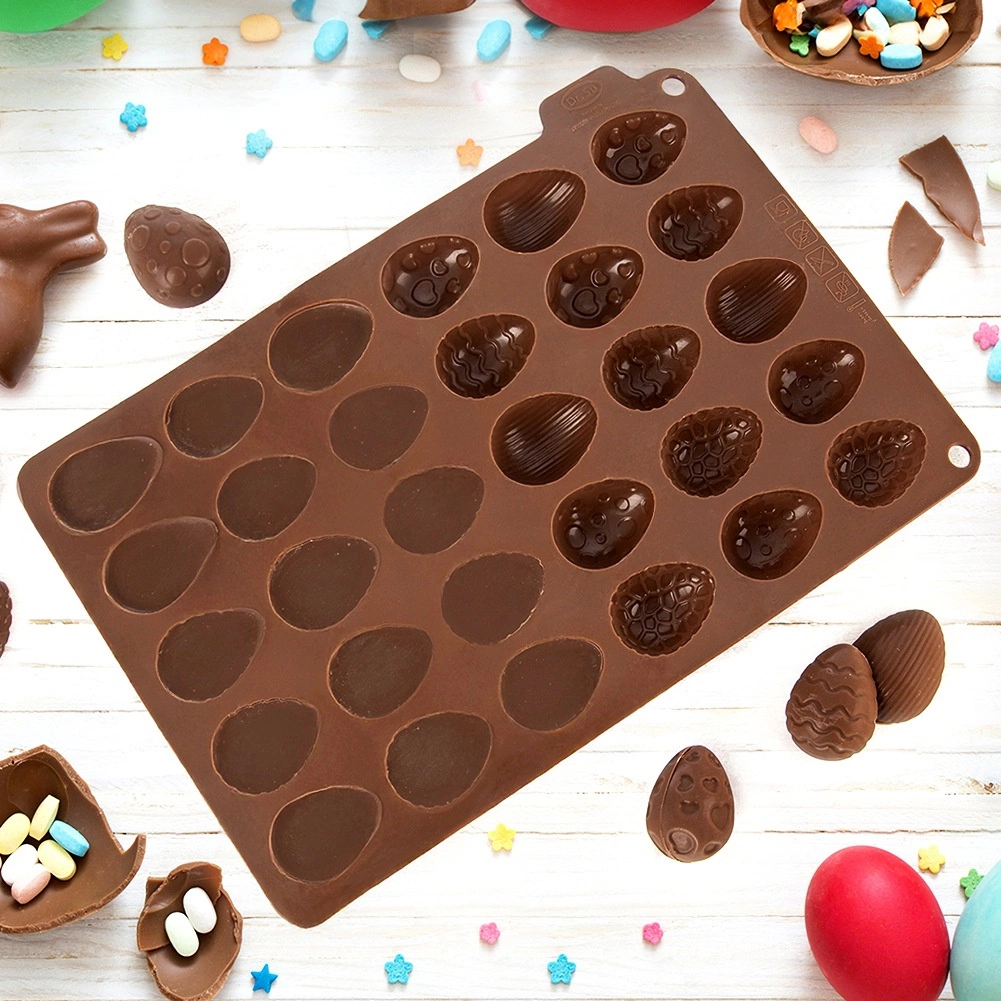Silikoninė kepimo forma kiaušinių formos 24 × 15,5 cm