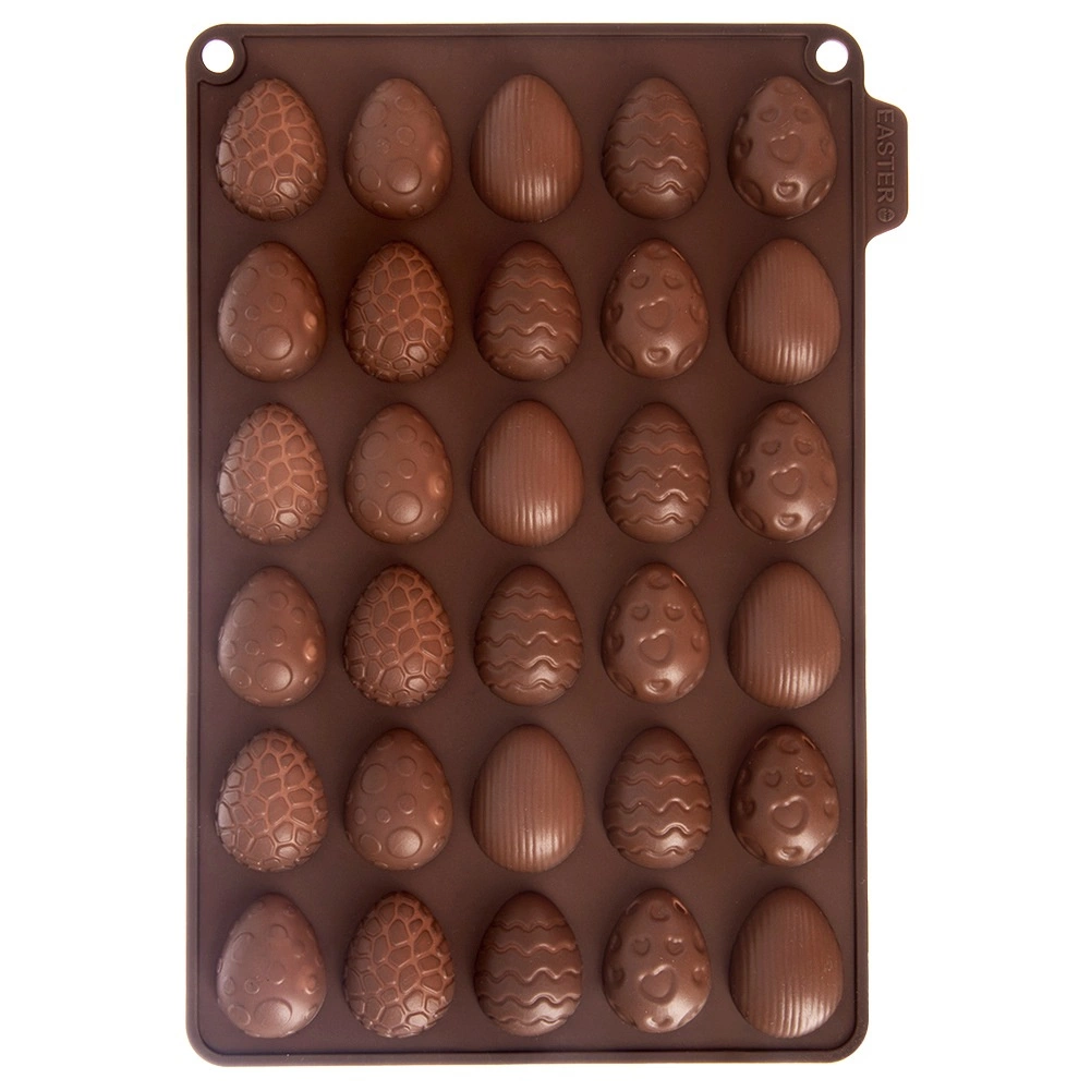 Silikoninė kepimo forma kiaušinių formos 24 × 15,5 cm 2