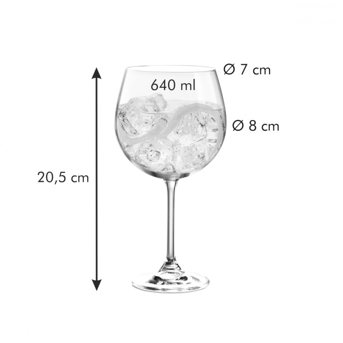 Stalo indas stiklinis 10,5 × 10,5 × 20,6 cm