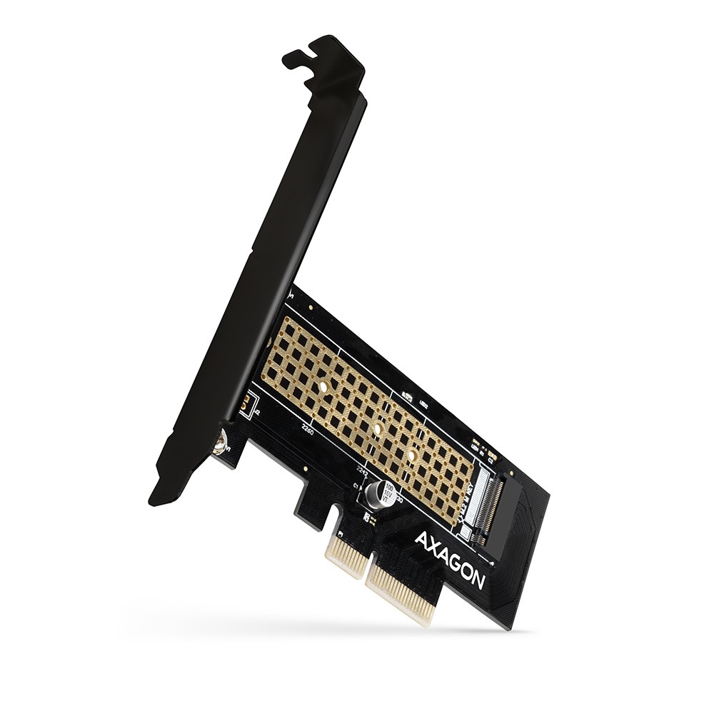 Axagon pcem2-n pci-e 3.0 4x - m.2 ssd nvme, 80mm ssd