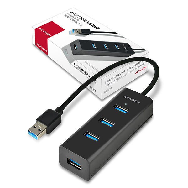 Axagon hue-s2b 4x usb3.0