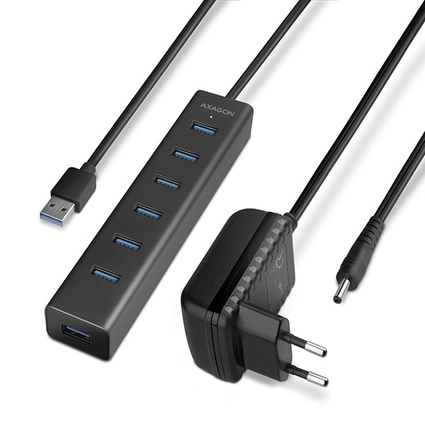Axagon hue-sa7bp 7x usb3.0