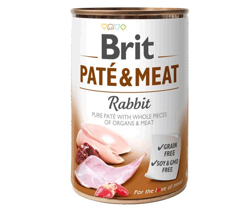 Brit care konservai pate&meat su triušiena, 400 g