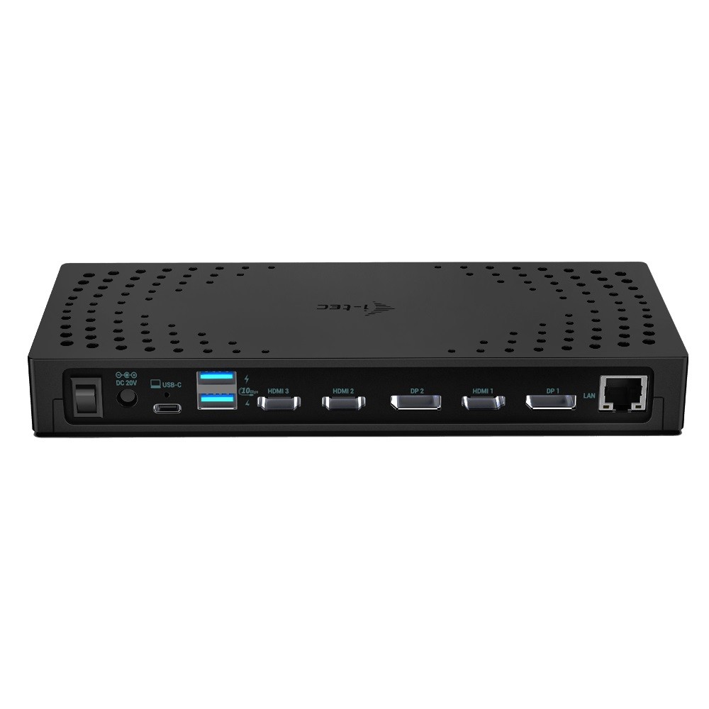 Usb šakotuvas i-tec catriple4kdockpd2