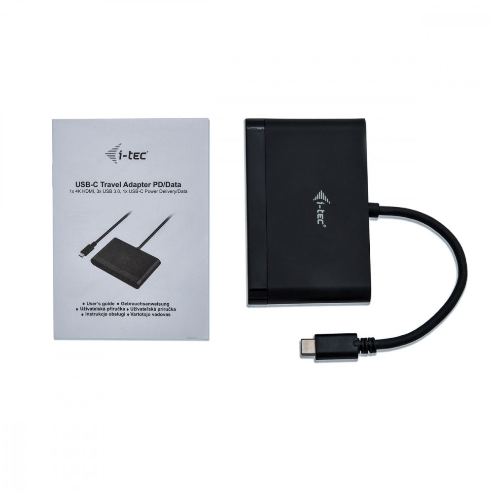 I-tec usb c hdmi adapteris pd/data, usb 3.2 gen 1 (3.1 gen 1) type-c, hdmi, usb 3.2 gen 1