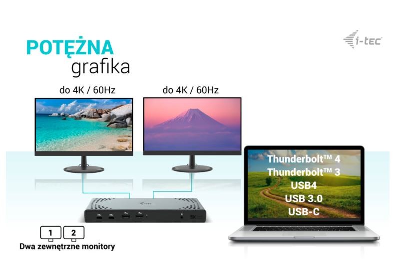 Doko stotelė i-tec cadua4kdockpdl2