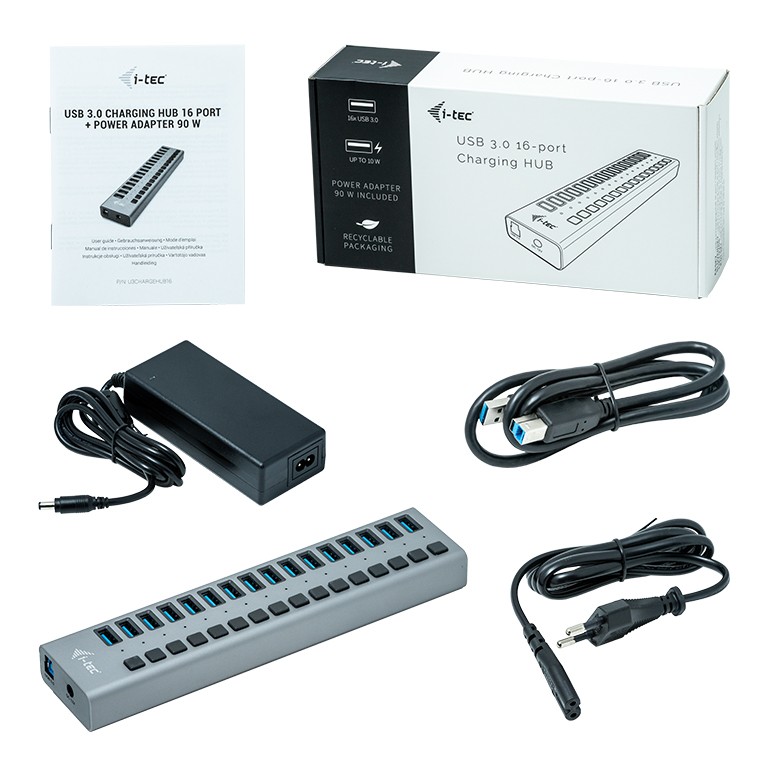 Itec u3chargehub16