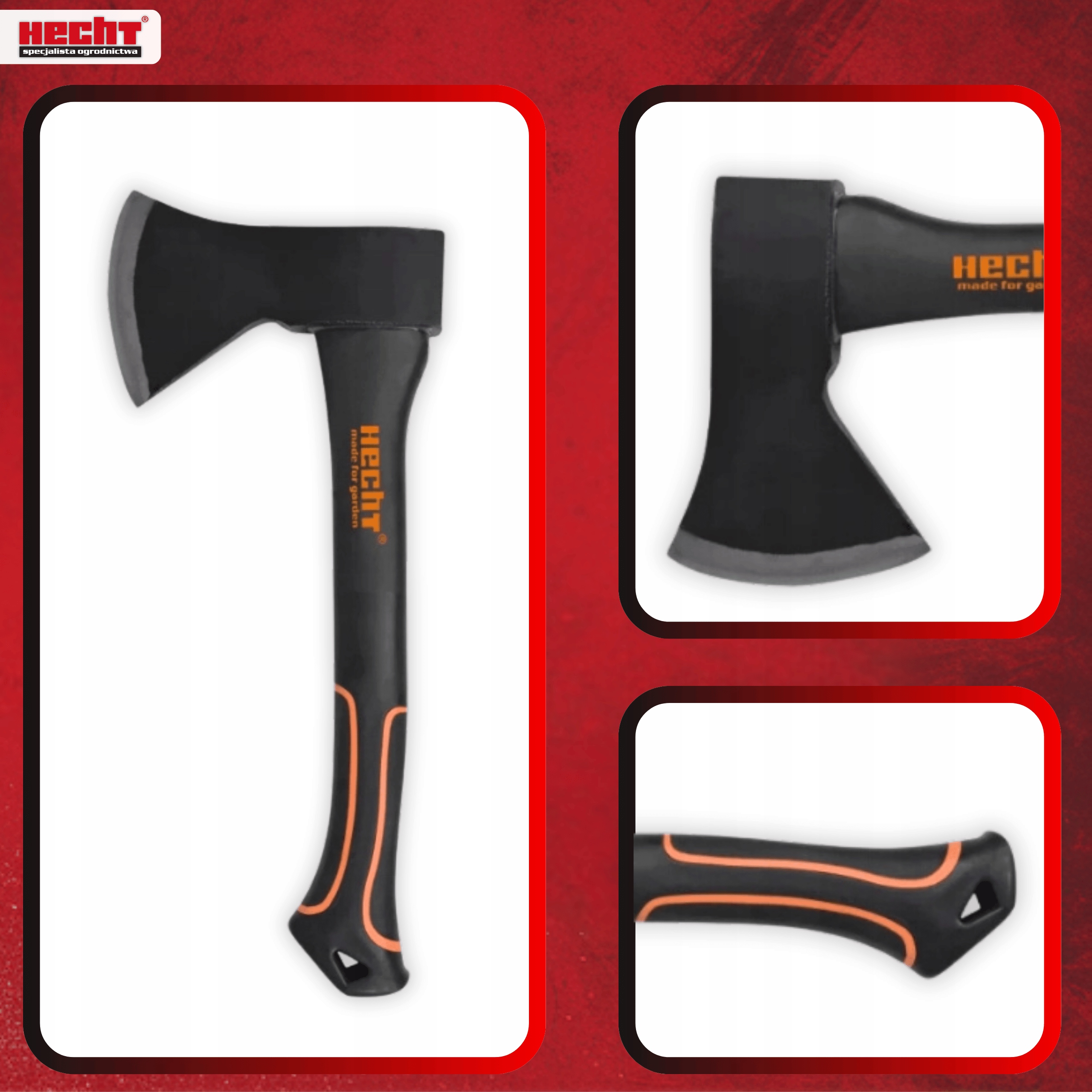 HECHT 900600 universalus kirvis, 30cm