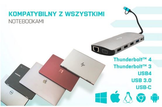 I-tec usb-c metal nano dock 3xdisplay+pd