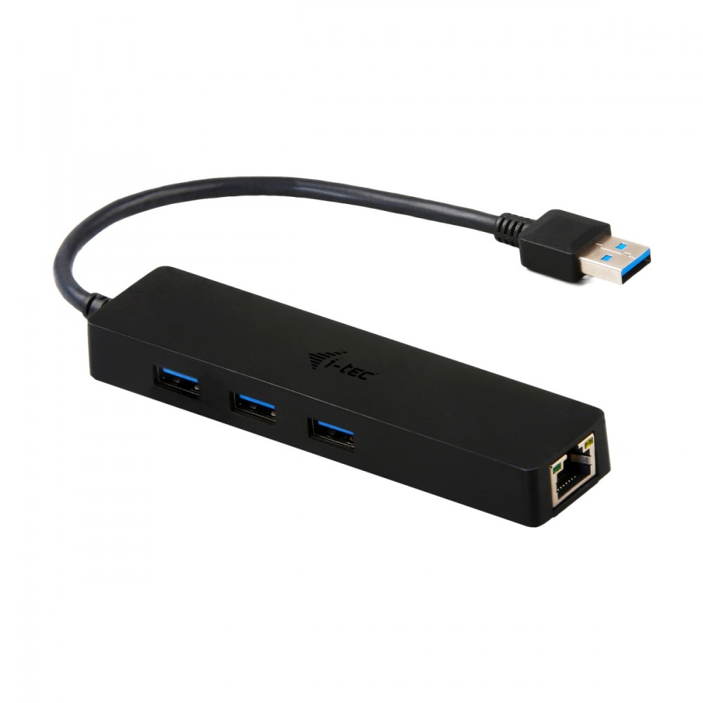 I-tec usb 3.0 metal hub 3 port with gigabit ethernet adapter