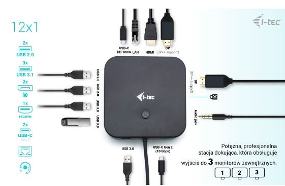 I-tec c31triple4kdockpdpro