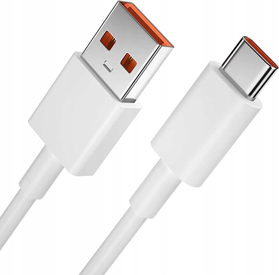 USB kabelis Xiaomi USB-A to USB-C 3A 1.0m baltas