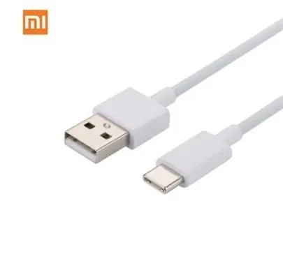 USB kabelis Xiaomi USB-A to USB-C 3A 1.0m baltas