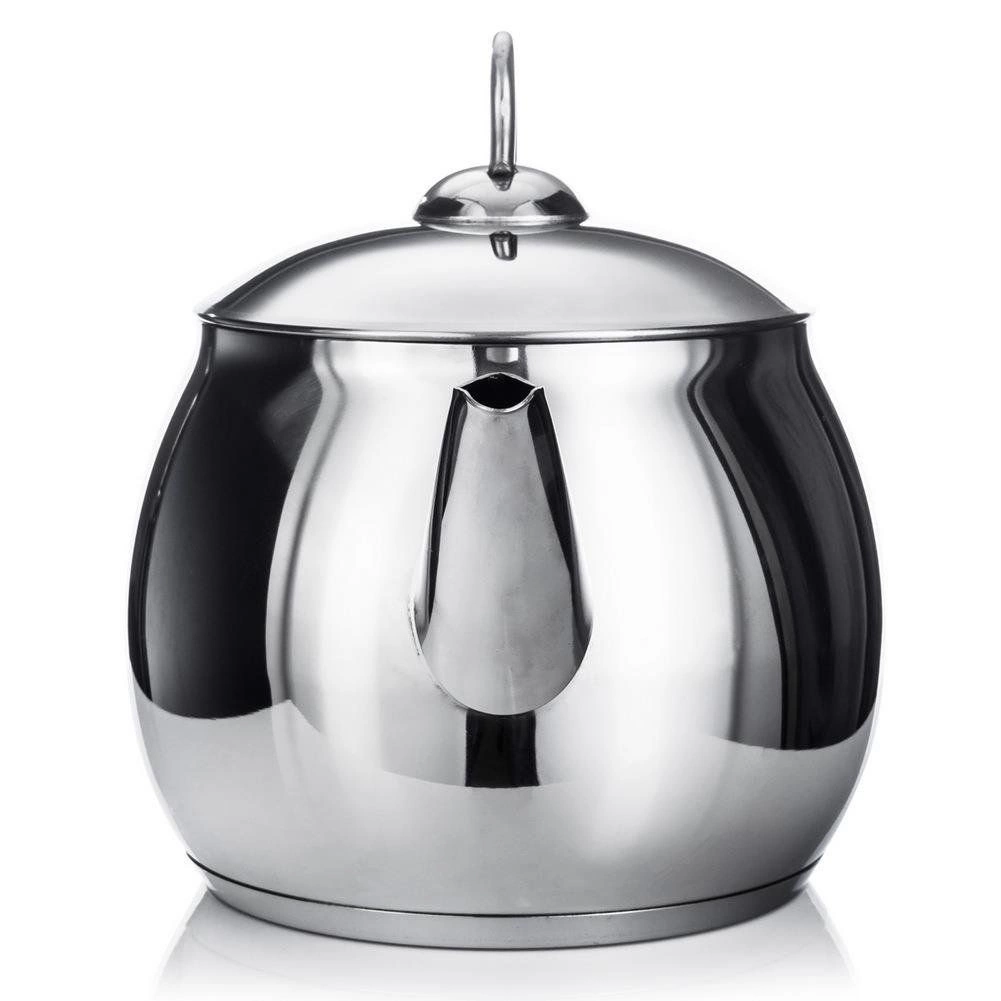 Virdulys plieninis sidabrinis 1,68 l