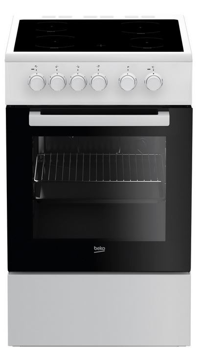 Elektrinė viryklė beko fss57000gw