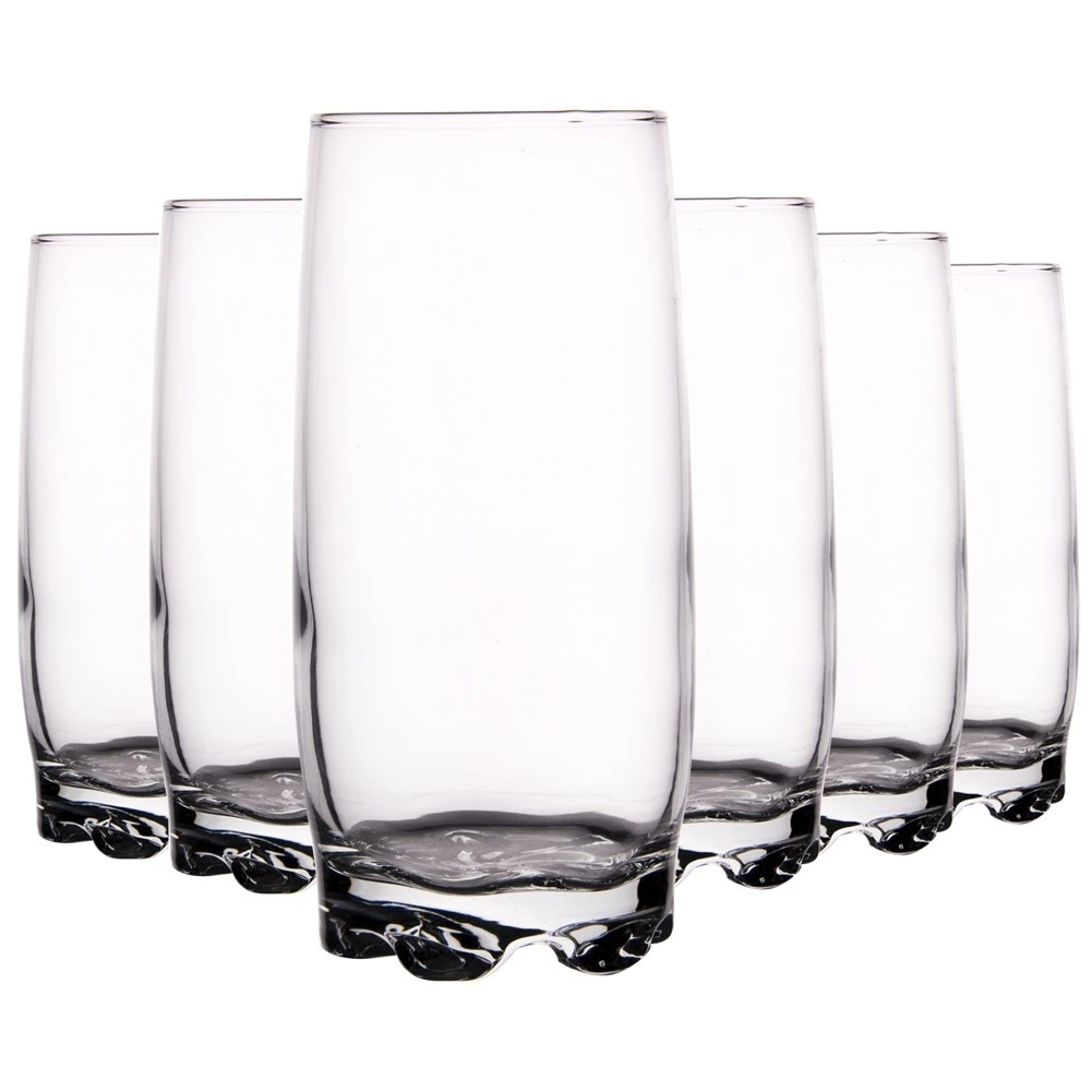 Gėrimų stiklinės 370 ml 6 vnt. 2