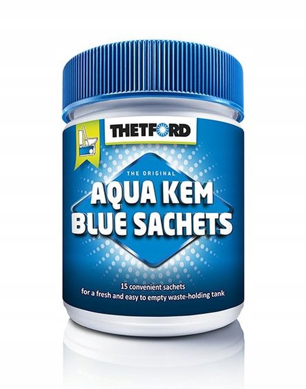 THETFORD AQUA KEM BLUE TUALETINIAI PAKETĖLIAI