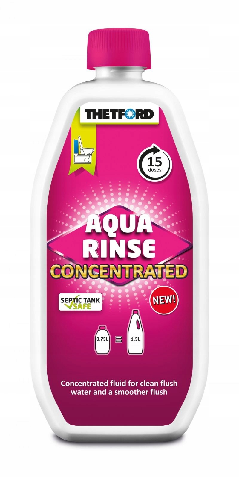 "Thetford Aqua Rinse" 0,75 l koncentratas turistiniams tualetams