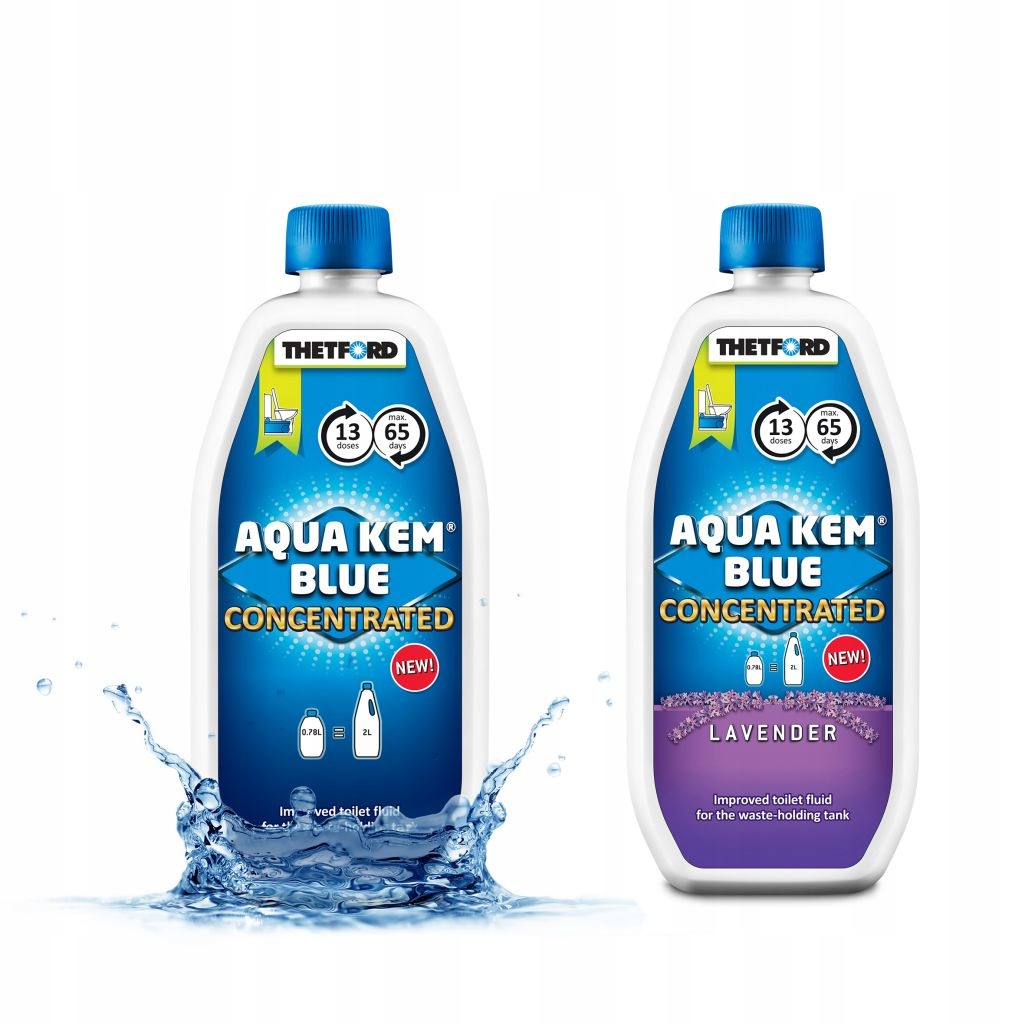 "Thetford Aqua Kem Blue" 0,78 l higieninis skystis kelioninio tualeto koncentrato 0,78 l kasetė
