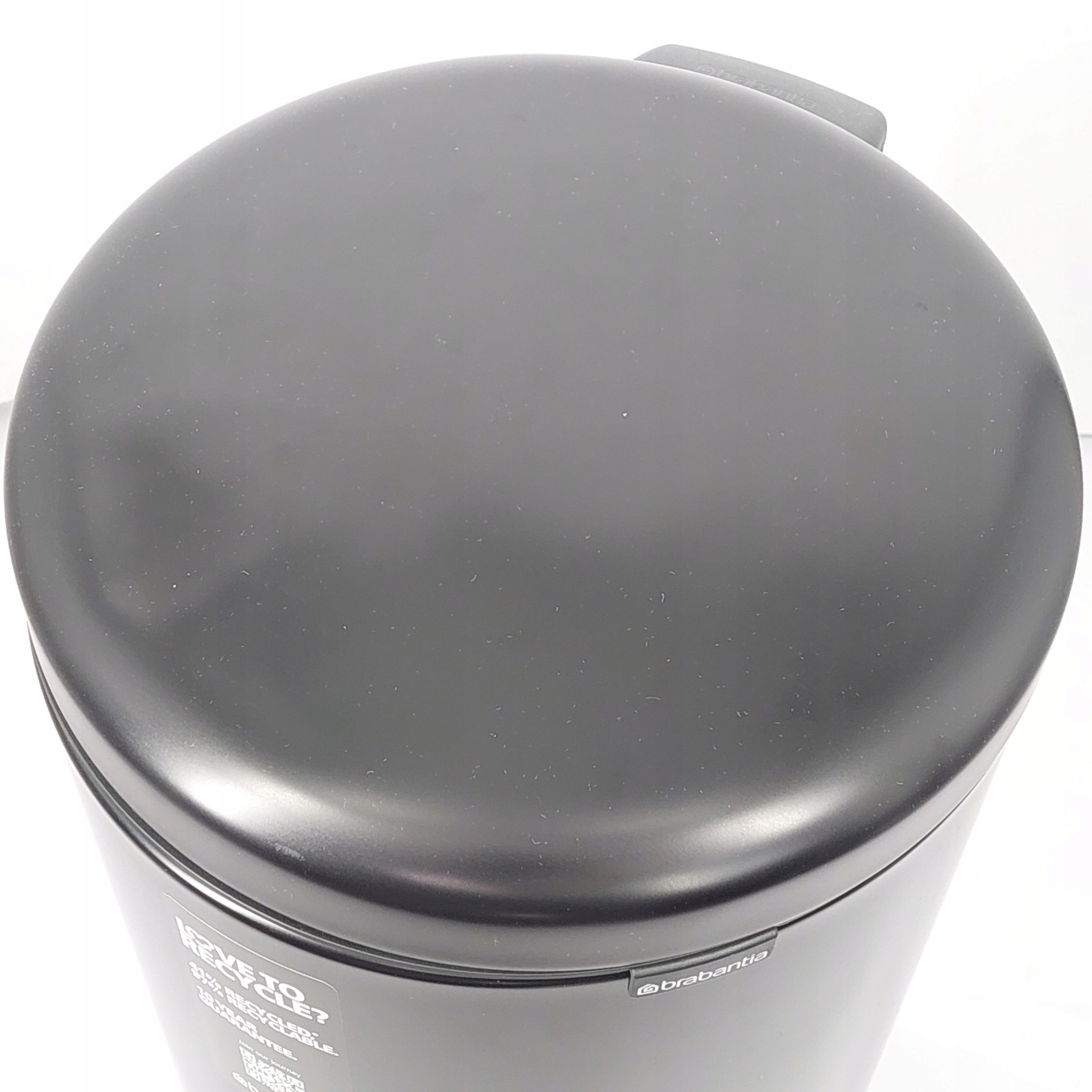 Brabantia šiukšliadėžė NewIcon, 30 l, juoda