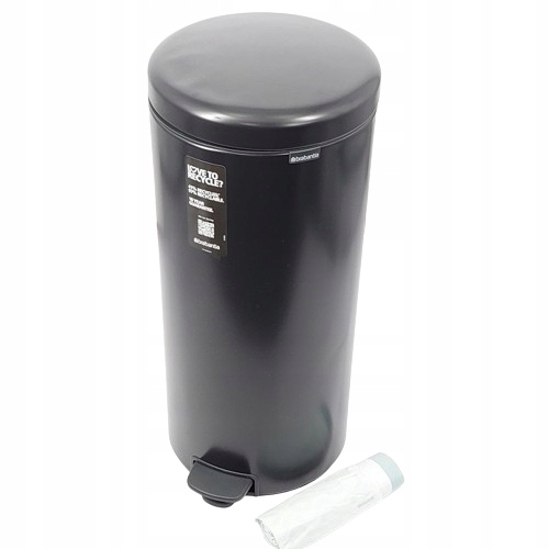 Brabantia šiukšliadėžė NewIcon, 30 l, juoda