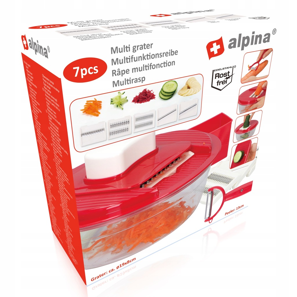 Alpina salotų pjaustyklės rinkinys