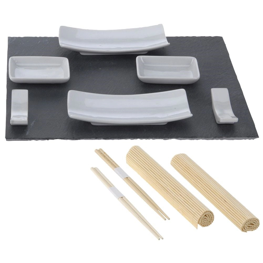 Baltas sushi rinkinys 13 vnt. 2
