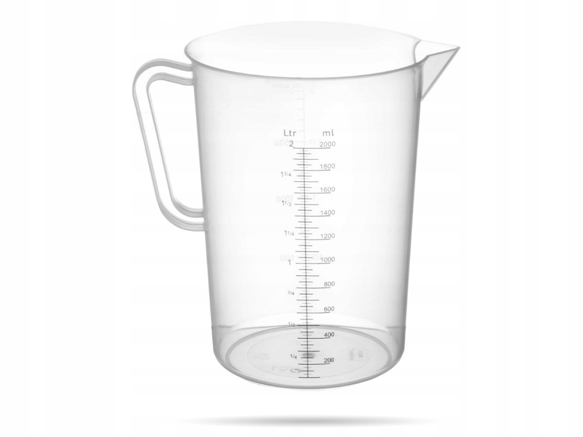 Hendi matavimo ąsotis, 2L