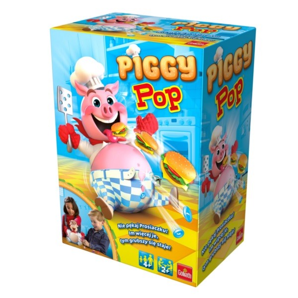 Stalo žaidimas vaikams piggy pop, spalvotas