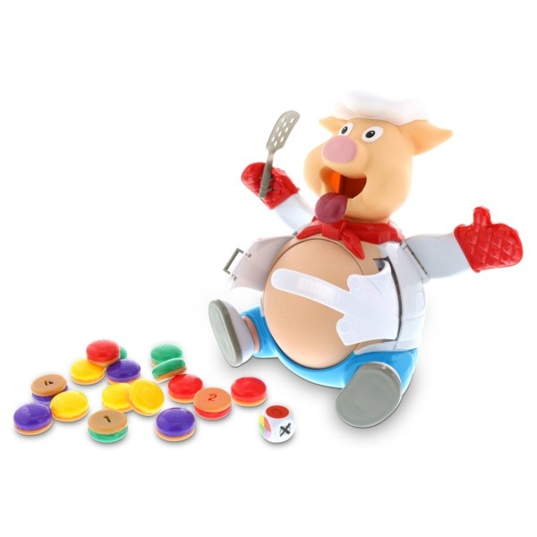 Stalo žaidimas vaikams piggy pop, spalvotas