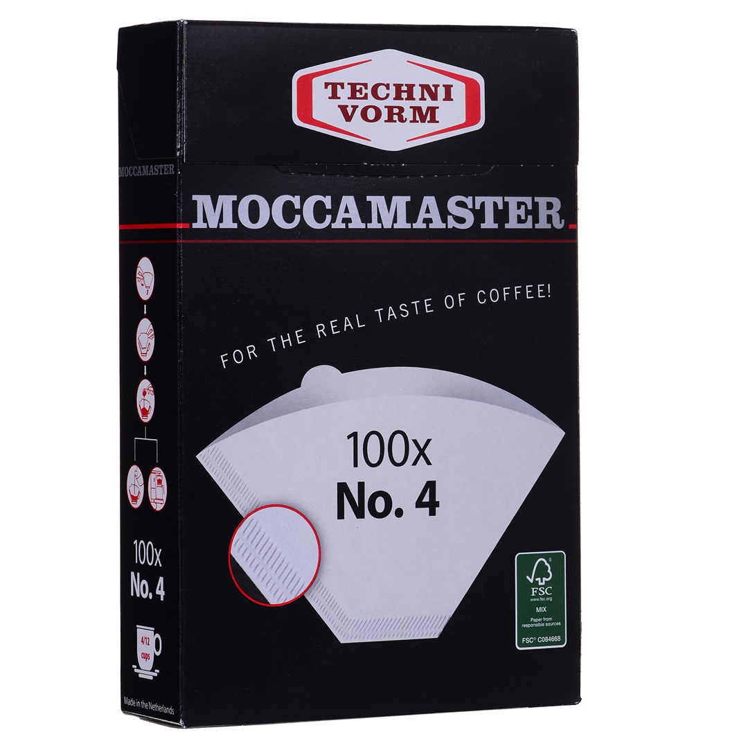 Kavos filtras moccamaster 85022, 100 vnt.