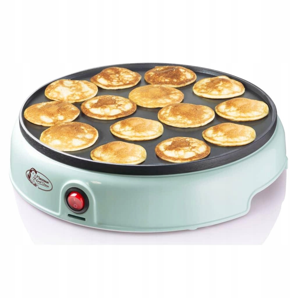 Bestron poffertjes maker retro stiliaus, mini