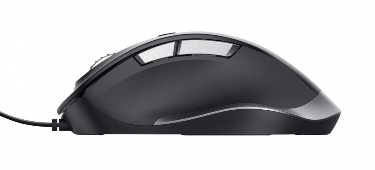 Laidinė pelė mouse usb optical fyda/black 24728 trust