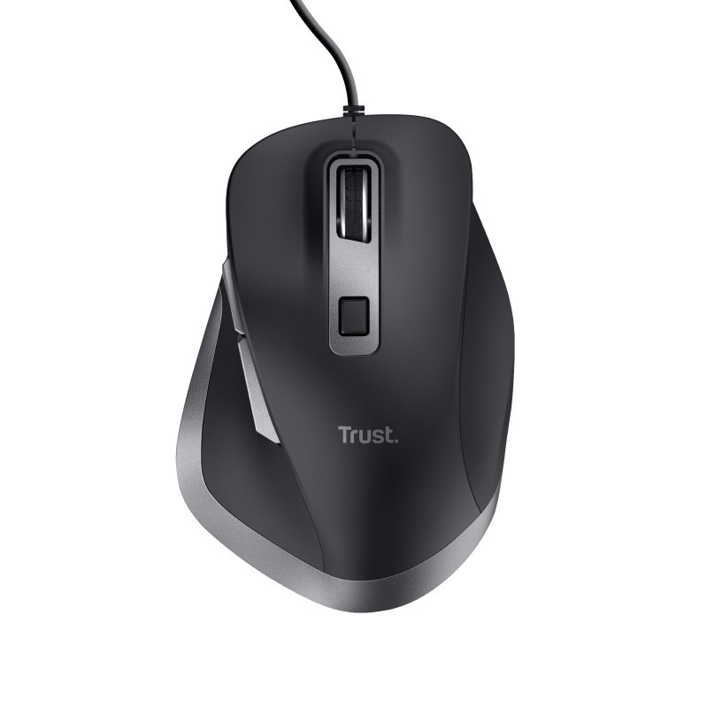 Laidinė pelė mouse usb optical fyda/black 24728 trust