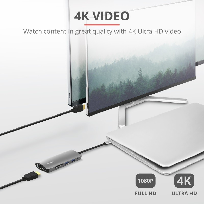 Trust dalyx 7-in-1 usb-c