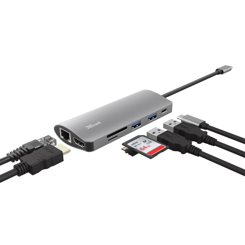 Trust dalyx 7-in-1 usb-c